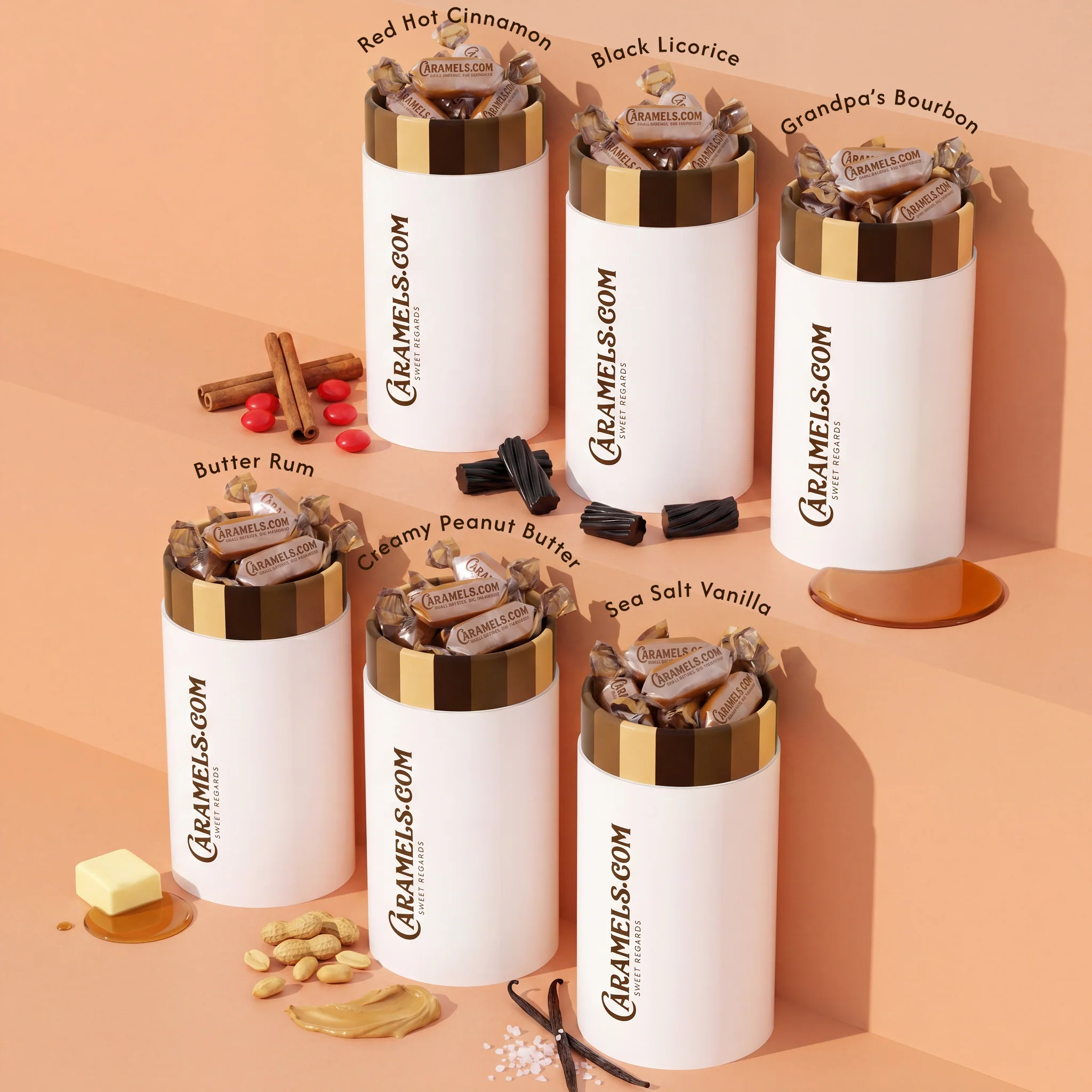 Bold Spiced Collection - 6 Tube Gift Box - Image 2